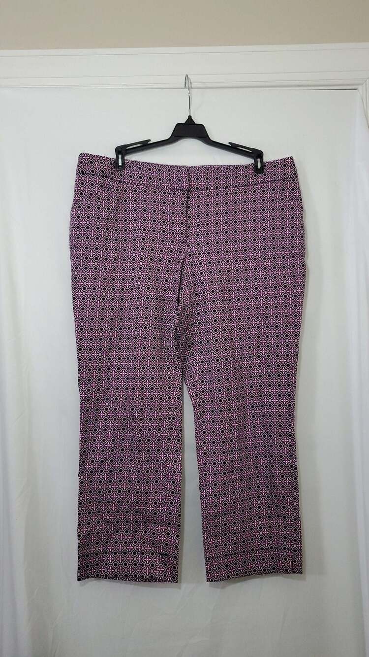 Laundry by Shelli Segal Women's Geometric Print Pants Size 12